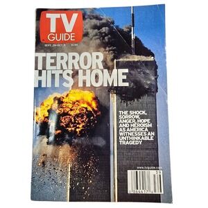 TV‎ Guide September 29-October 2, 2001 TERROR HITS HOME September 11, 2001